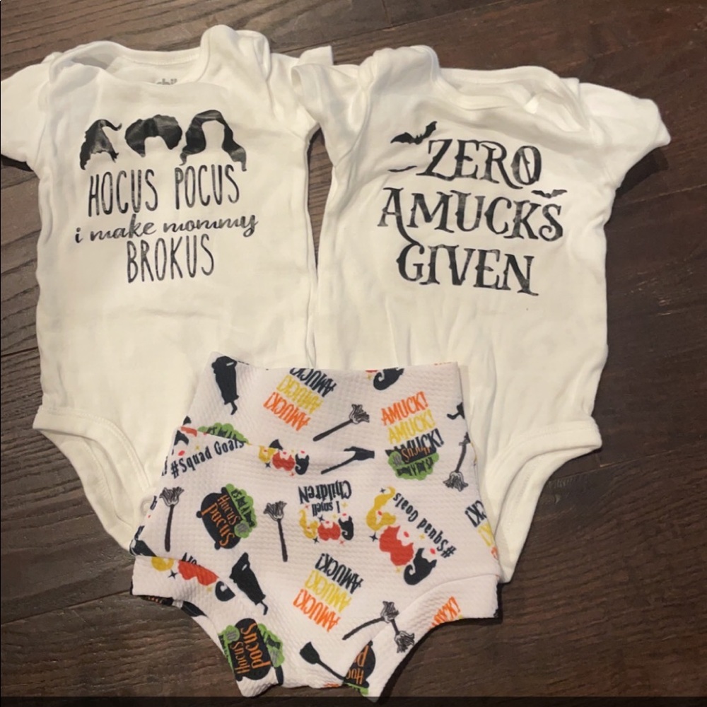 0-3m Hocus Pocus Bummies Bundle